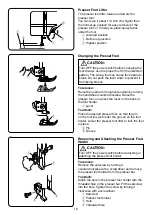 Preview for 16 page of ELNA eXplore 160 Instruction Book