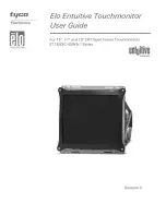 Elo TouchSystems touch monitor Owner'S Manual preview