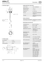 Preview for 4 page of elobau 145NT Series Operating Manual