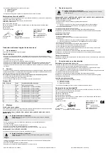 Preview for 4 page of elobau 462 121 H Series Operating Instructions Manual