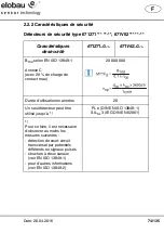 Preview for 74 page of elobau 671 I 0 12 Series Operating Instructions Manual