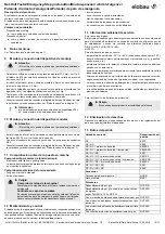 Preview for 10 page of elobau NHT01D Operating Instructions Manual