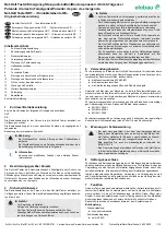 elobau NHT03D Translation Of The Original Operating Instructions preview
