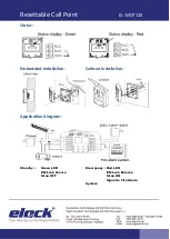 Preview for 2 page of elock EL-MCP110 Manual