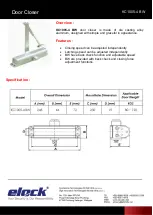 elock KC1005-4 BW Manual preview