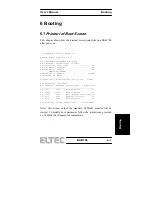 Preview for 57 page of ELTEC BAB 740 Manual