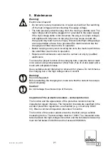 Preview for 21 page of ELTEX R23ATR Series Operating Instructions Manual