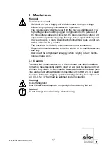 Preview for 17 page of ELTEX SCC-P Operating Instructions Manual