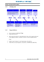 Preview for 5 page of Eltroplan REVCON RHD B0 400V Operating Instructions Manual