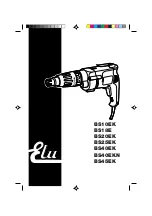 Elu BS10EK Manual preview