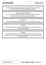 Preview for 3 page of Elumen8 ELUM700 User Manual