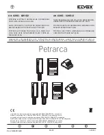 Elvox Petrarca 62KG Installation And Operation Manual preview