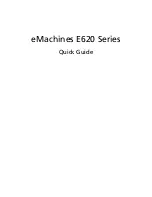 Preview for 1 page of eMachines E620 Series Quick Manual