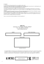 Preview for 14 page of EMAG Emmi-Nail Emmi-Classic Operating Instruction