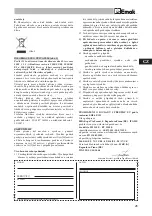 Preview for 25 page of EMAK BT 2100E Operators Instruction Book