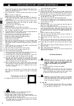 Preview for 8 page of EMAK DR 51 VB6 Operators Instruction Book