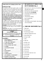 Preview for 25 page of EMAK GSH 510 Operators Instruction Book