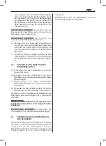 Preview for 21 page of EMAK K 2400 ADV V-TWIN Operators Instruction Book