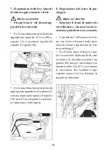 Preview for 30 page of EMAK Transporter CR 350 Use And Maintenance