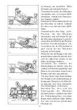 Preview for 76 page of EMAK Transporter CR 350 Use And Maintenance