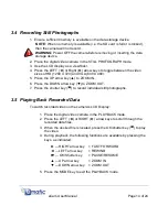 Preview for 14 page of Ematic eCam Series User Manual