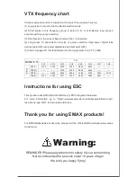 Preview for 6 page of Emax Babyhawk User Manual