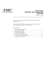 EMC AX4-5 Manual preview