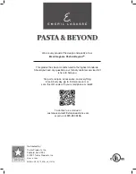 Preview for 24 page of Emeril Lagasse Pasta & Beyond PM-01 Owner'S Manual