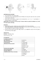 Preview for 16 page of emerio FN-108784 Instruction Manual