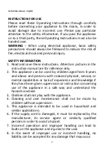 Preview for 3 page of emerio FN-126821 Instruction Manual