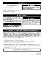 Preview for 25 page of Emerson AIRA ECO CF985BS00 Owner'S Manual