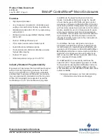 Preview for 3 page of Emerson Bristol ControlWave CW_30 Specifications