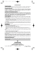 Preview for 16 page of Emerson CITYSCAPE CF200GES00 Owner'S Manual