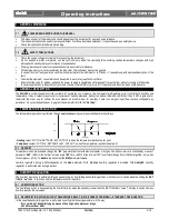 Preview for 3 page of Emerson COOL MATE XLH260 Operating Instructions Manual