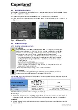 Preview for 7 page of Emerson Copeland Stream Digital 4MAD-22X Application Manuallines