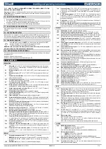 Preview for 3 page of Emerson Dixell XR44CH Installing And Operating Instructions