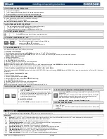 Preview for 4 page of Emerson dixell XW60K Installation And Operating Instructions Manual