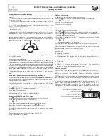 Preview for 2 page of Emerson EC2-311 Operating Instructions