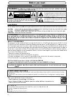 Preview for 2 page of Emerson EDVR95E Owner'S Manual