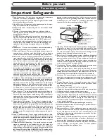 Preview for 3 page of Emerson EDVR95E Owner'S Manual