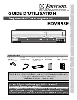 Preview for 107 page of Emerson EDVR95E Owner'S Manual