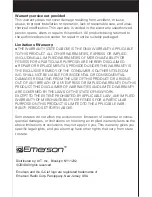 Preview for 20 page of Emerson EM6000 User Manual