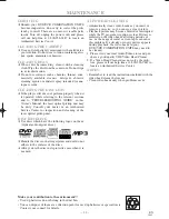 Preview for 33 page of Emerson EWD2003 Owner'S Manual