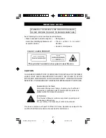 Preview for 3 page of Emerson HD7096A Owner'S Manual