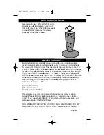 Preview for 6 page of Emerson HK95 Important Safety Instructions Manual