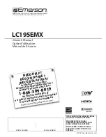 Preview for 39 page of Emerson LC195EMX Owner'S Manual