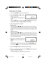 Preview for 23 page of Emerson MS3111M Owner'S Manual