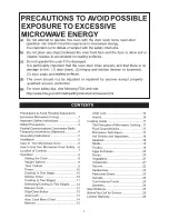 Preview for 2 page of Emerson MW1188W Owner'S Manual