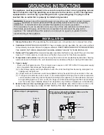 Preview for 6 page of Emerson MW1188W Owner'S Manual