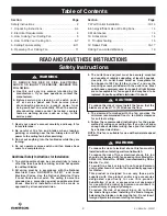 Preview for 2 page of Emerson PRIMA SNUGGER CF905BS01 Owner'S Manual